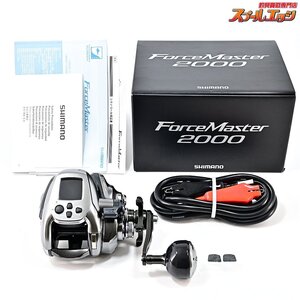 ★☆【シマノ】 24フォースマスター 2000 使用距離0km 使用0時間 SHIMANO FORCEMASTER★☆m37553