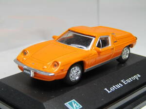 Lotus 1/72 ロータス ヨーロッパ シリーズ1 S1 スペシャル Europa Special ORG オレンジ GB ライトウエイト hongwell製 England 名車