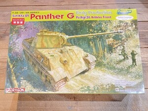 ドラゴン 1/35 WW.II ドイツ軍 パンターG型 初期生産型 第26装甲連隊 イタリア戦線 プレミアムエディション DR6622MT [36-1638]