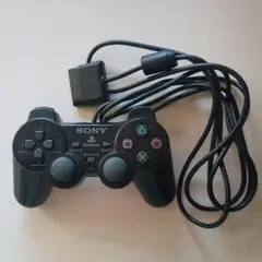 【ジャンク品】 SONY PlayStation 2 コントローラー ブラック