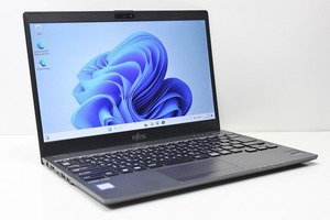 ノートパソコン Windows11 中古 富士通 LIFEBOOK U938 フルHD 大容量 SSD512GB メモリ12GB 第7世代 Core i5 カメラ 軽量 薄型