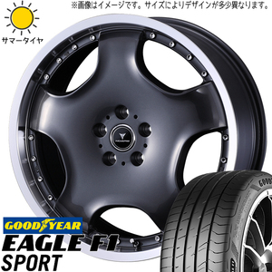 215/45R18 サマータイヤホイールセット ヴォクシー etc (GOODYEAR F1 SPORT & NOVARIS ASETTED1 5穴 114.3)