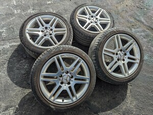 メルセデスベンツ　AMG　純正　タイヤ付きホイール　17×7.5J+47 225/45R17 17×8.5J+58 245/40R17 17インチ　PCD112