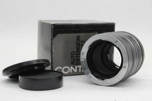 【美品 返品保証】 【元箱付き】コンタックス Contax EXTENSION TUBE SET 13mm 20mm 27mm エクステンションチューブ v1010