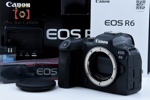 【中古】Canon キヤノン EOS R6 ミラーレス一眼カメラ 元箱付き