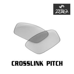 オークリー サングラス 交換レンズ クロスリンク ピッチ ミラーなし CROSSLINK PITCH OAKLEY ZERO TECH BASE製 互換レンズ