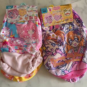 プリキュアショーツ 120サイズ 4枚セット