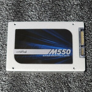 CRUCIAL M550(CT256M550SSD1) 256GB SATA SSD 正常品 2.5インチ内蔵SSD フォーマット済 PCパーツ 動作確認済 240GB 250GB