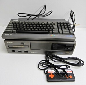 045Z675★【動作未確認☆ジャンク品】TOSHIBA/東芝 MSX2 HX-34 ホームコンピュータ