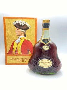 【同梱不可】Hennessy JAS ヘネシー ジャズ エクストラ グリーンボトル 箱有 700ml 未開栓 古酒 V005359