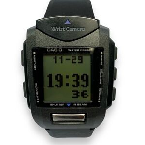 ■稼働品・美品・希少　CASIO カシオ Wrist Camera リストカメラ WQV-1　デジタル　腕時計　新品電池交換済