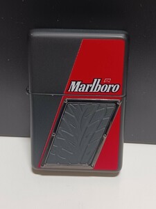 Marlboro マルボロF1限定100ヴィンテージタイプ ブラックマットジッポー未使用ハーレースターリングヴィンテージ