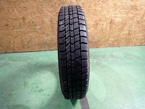 RK1565【送料無料145/80R13】1本 2021年製 グッドイヤー ICE NAVI 8 中古スタッドレス 軽自動車 スペアに 《即決》