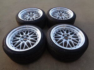 BBS LM LMP086 10J×18H2ET20 255/35ZR18 2023年製 8分山 GT-Rサイズ