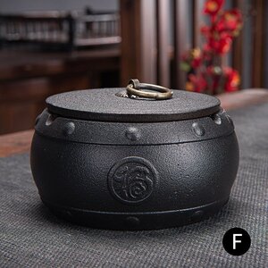 灰皿 卓上灰皿 アイデア 陶磁器製 メンズ 屋外灰皿 個性的 タバコ備品 Fタイプ