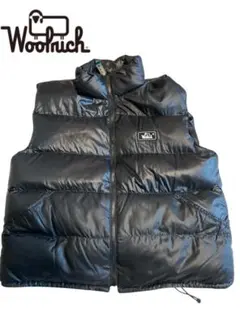 Woolrich 黒 ダウンベスト　M