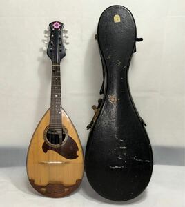 SUZUKI VIOLIN SHA スズキ 1968 NO.45 Mandolin マンドリン 弦楽器 楽器 ケース付き