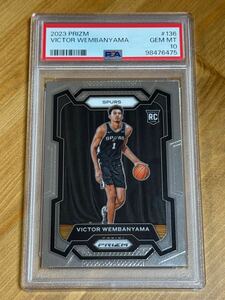 VICTOR WEMBANYAMA 2023-24 Panini Prizm RC PSA10 NBA ウェンバンヤマ SPURS 