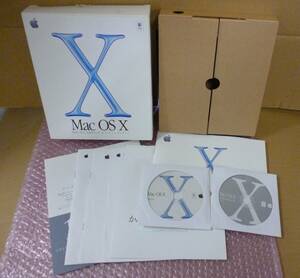 ★中古★Apple Mac OS X version 10.0 インストールディスク パッケージ版