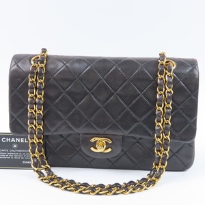 94366★1円スタート★CHANEL シャネル 極美品 Wフラップ25 マトラッセ ココマーク ターンロック チェーンショルダーバッグ ヴィンテージ