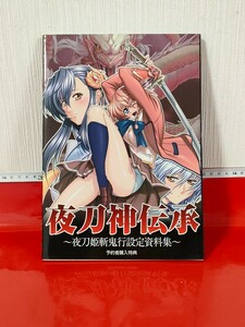 ホビー　夜刀神伝承 ～夜刀姫斬鬼行設定資料集～ / 横田守　夜刀神伝承　夜刀姫斬鬼行設定資料集　2005年　テリオス　横田守