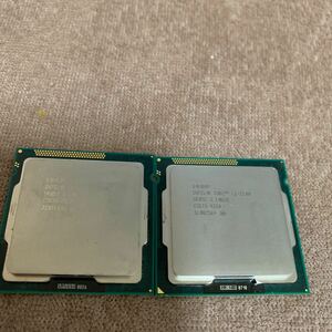 INTEL CPU Core i3 2120,2100 各一枚　計2枚