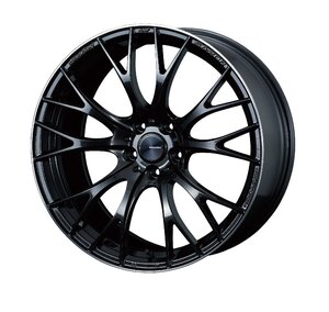 ウェッズスポーツ SA20R ホイール1本 20X8.5 5H 114.3 +38 メタルBKF (METAL-BLACK/F)