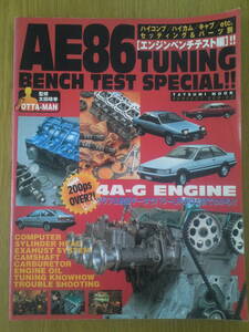 AE86 TUNING　 エンジンベンチテスト編　4A-G
