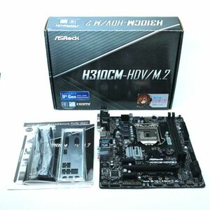 165c ジャンク ASRock H310CM-HDV/M.2 マザーボード Micro-ATX LGA1151