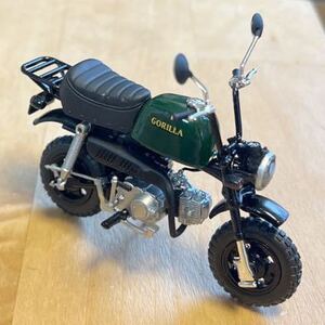 1/24スケール位？ ゴリラ 緑色 グリーン HONDA ホンダ GORILLA ミニカー オートバイ 原付き スクーター 原チャリ MONKEY モンキー