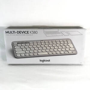 ＊未使用＊Logicool ロジクール ワイヤレスキーボード K380GY