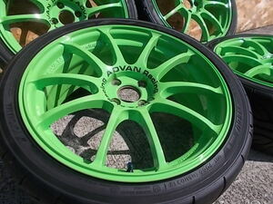 １８in　ＡＤＶＡＮ　Ｒａｃｉｎｇ　ＲＳ　コンパクトカーなどに　　　　2205