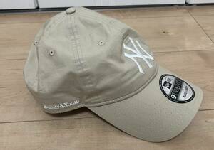 BEAUTY&YOUTH UNITED ARROWS 別注NEW ERA 9TWENTY キャップ ベージュBEIGE ビューティー＆ユース　ユナイテッドアローズ