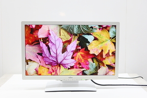 中古23型ワイド液晶モニター 富士通 FUJITSU VL-B23T-7 D-Sub15 DVI-D　Display Port 【中古】