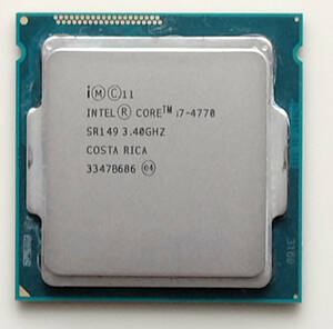 インテル　core i7 4770 3.40GHz