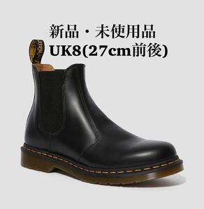 Dr.Martens ドクターマーチン 2976 YS チェルシーブーツ サイドゴアブーツ ブラック メンズシューズ UK8