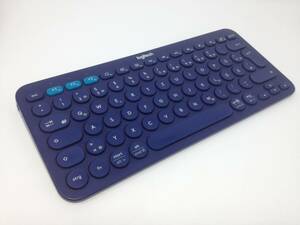 logitech K380 ブルー ネイビー ドイツ語配列 ワイヤレス キーボード ( ロジテック Deutsch 青 紺 Bluetooth 無線接続 )