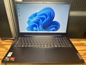 ジャンク 極速SSD搭載 WIN11 LENOVO IDEAPAD Slim 370 3 15ABA7 AMD Ryzen 7 5825U 2.0GHz 8G 256GB Radeon 東京発送