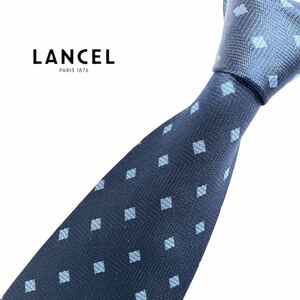 LANCEL ネクタイ パターン柄 ランセル USED 中古 m109