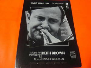 ♪輸入楽譜　トロンボーン　Intermediate Contest Solos: Trombone Solos　CD付き　ミュージックマイナスワン　 Keith Brown 