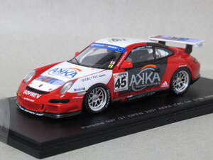 ポルシェ 997 GT3 Cup GTオープン 2007 AKKA #45 1er GTB Valencia