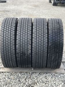 2907 ダンロップ　275/80R22.5 スタッドレス　4本セット