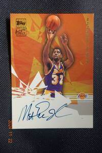 Magic Jordan 2001-02 Topps Autographs