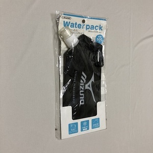 ★Mizuno / ミズノ　WATER PACK（ウォーターパック） 折りたたみ水筒　容量500ml 　ブラック