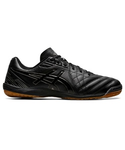 超美品 アシックス(asics) フットサルシューズ インドア CALCETTO WD 8 IN カルチェット 1113A011.002 黒 28cm