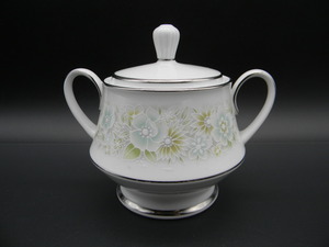 ◆◇ ノリタケ Noritake ◇◆ シュガーポット 銀彩 小物入れ