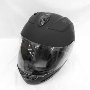 1円～【中古品】ネオライダース フルフェイスヘルメット NR-7 エアロデザイン マットブラック サイズ：XL(61-62cm) 11753887 0108