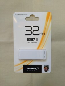 【未使用】HIDISC USBメモリー 32GB