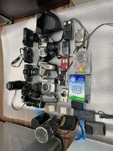 Canon NIKON fujifilm カメラ まとめて15台ジャンク