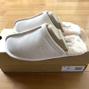 UGG AUSTRALIA W PEARLE アグ パール スリッパ ルームシューズ ウール スエード ナチュラル ウィメンズ 23cm USA6 国内正規品 新品未使用